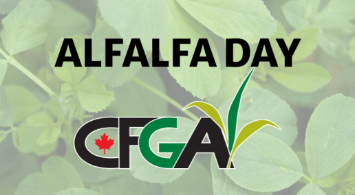 The CFGA supports World Alfalfa Day
