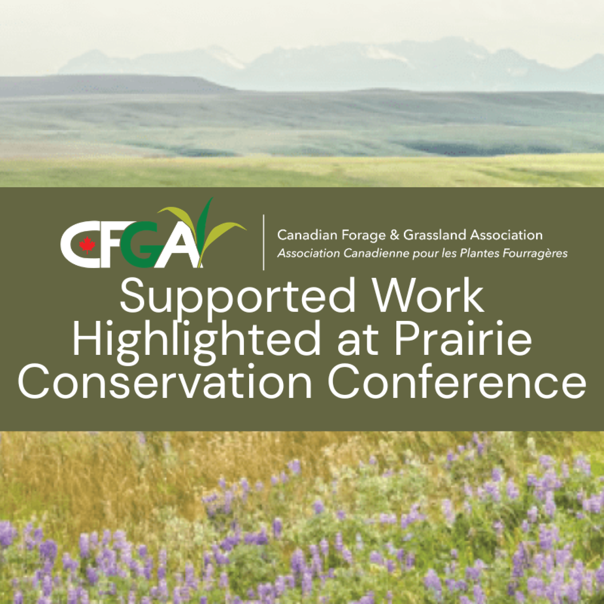 CFGA‑supported work highlighted at Prairie Conservation Conference
