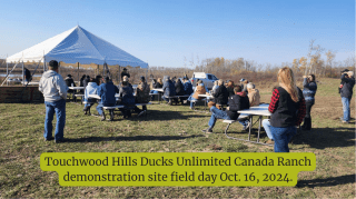 Touchwood Hills Ducks Unlimited Canada Ranch Demo Site Field Day, Oct. 16, 2024
