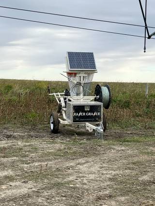 Razer Grazer being used for increased cross fencing.