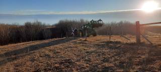 Main water line installed at Kinsella Ranch will bring water to their grazing treatments for their rotational verses continuous comparison.