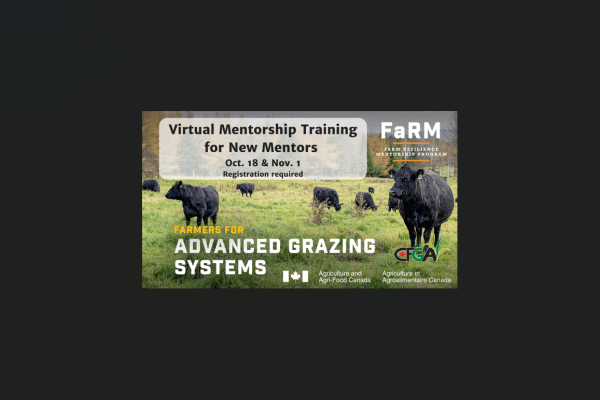Advanced Grazing Systems Mentorship Training: Day 2