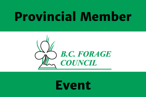 BCFC Pasture Assessment Training for Field Staff & Agrologists