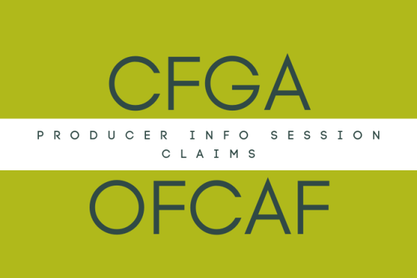 CFGA OFCAF Claims Information Session/Séance d’information pour le traitement des réclamat