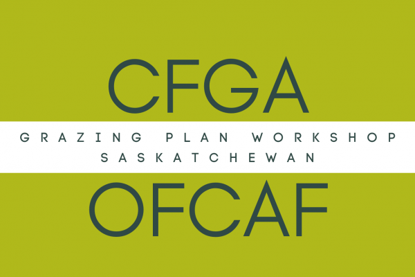 CFGA-OFCAF Grazing Plan Workshop - Perdue SK