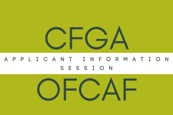 CFGA OFCAF Applicant Information Session