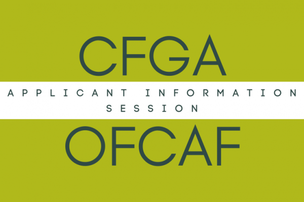 CFGA OFCAF Information Session/ACPF FAFC Séance d&rsquo;information