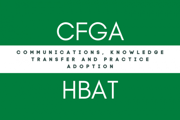 Communications, Knowledge Transfer and Practice Adoption