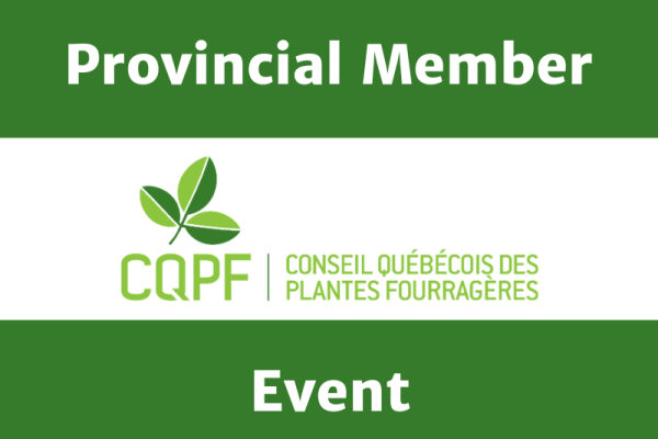 CQPF - Provincial Member event - Ferme Simpson, St-Cyrille de Wendover