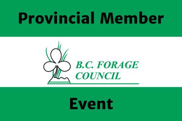 The Forage Roadshow: Vanderhoof