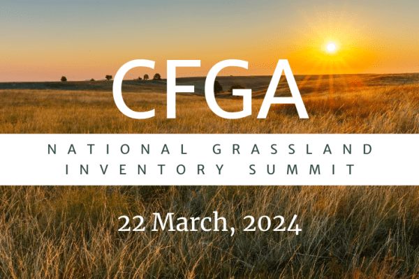 National Grassland Inventory for Canadian Agriculture Summit
