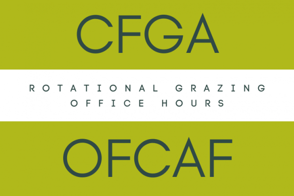 Rotational Grazing Office Hours