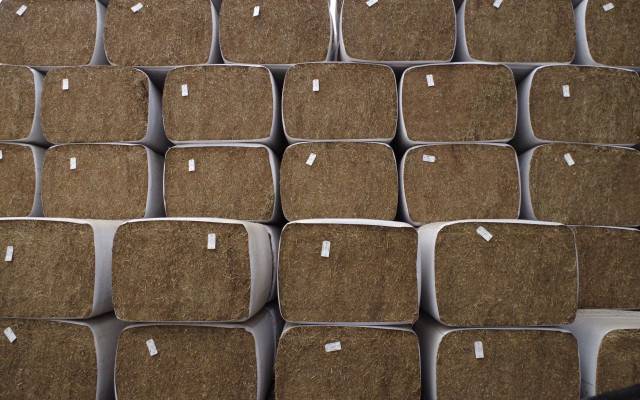 Double Compressed Hay