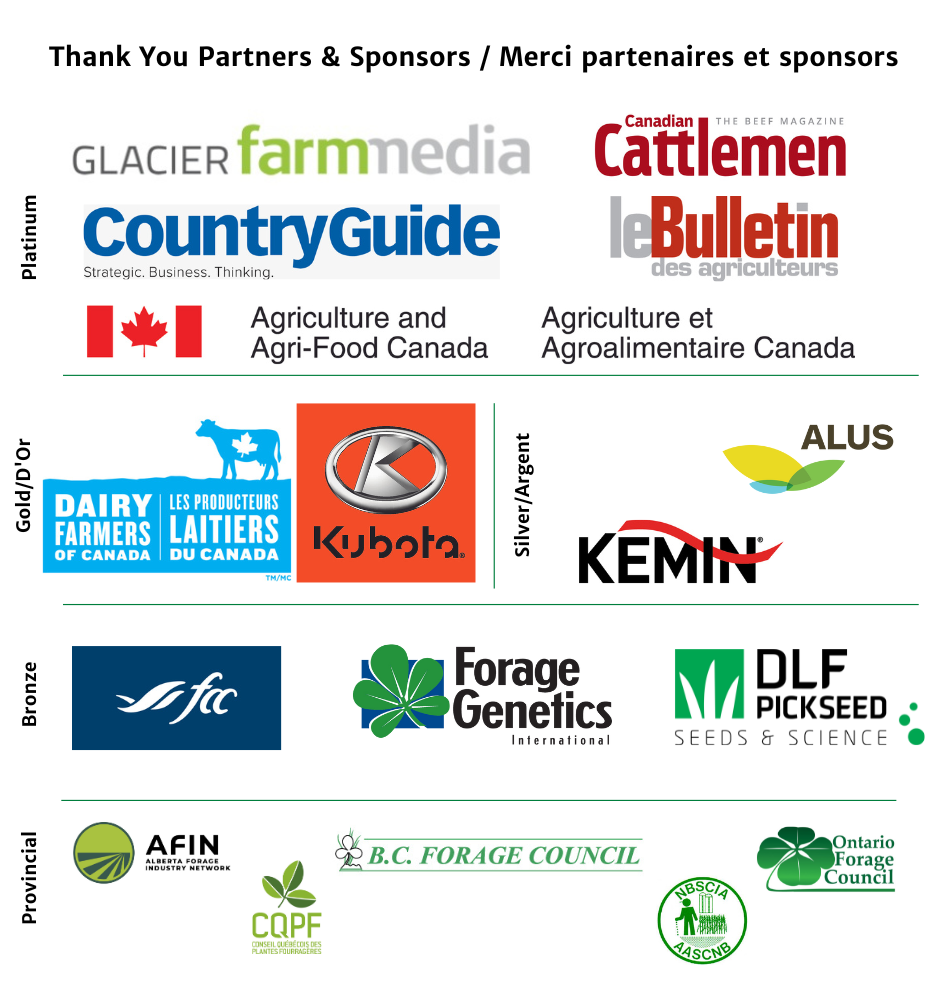 Canadian Forage and Grassland Association - Sponsors and Partners